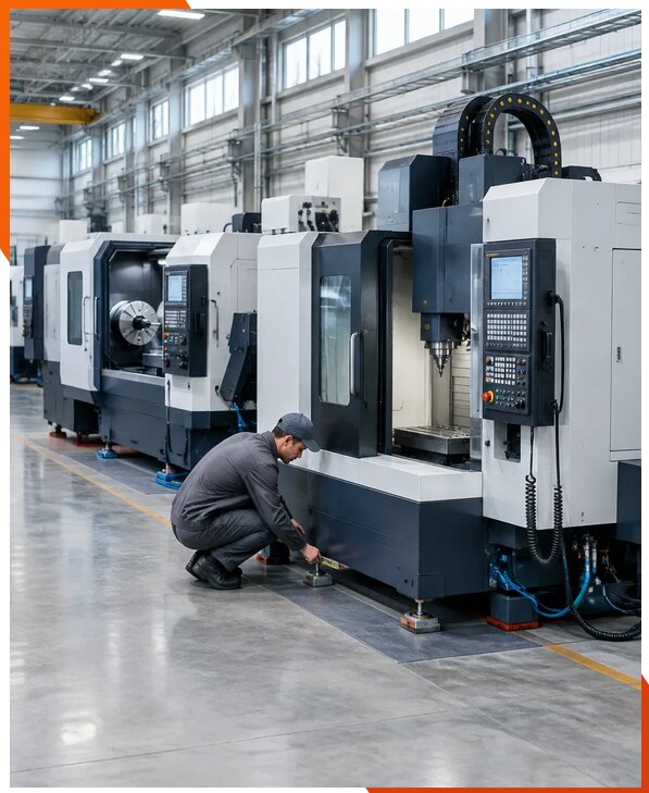 Комплексное оснащение нового производства станками в Арзамасе